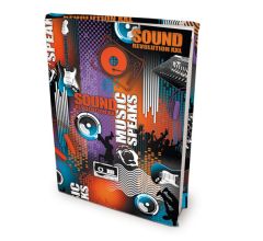 Benza Rekbare Boekenkaften - Music A4 - 1 stuks