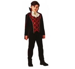 Dracula Kostuum  Voor Kinderen - 4 - 6 jaar - 110 cm