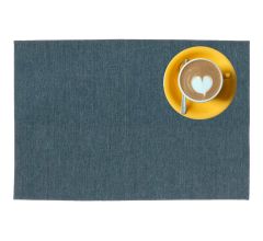 Outdoor buiten placemat Kiko - Blauw - 30 x 45 cm - 4 Stuks