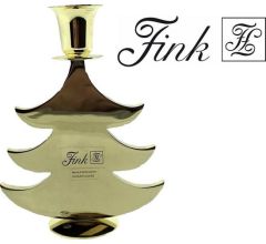 Fink - Kaarskandelaar Verguld - Goud - Kerstboom - 15 cm - Kerst