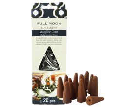 Backflow Wierookkegels Incense cones 20 stuks - Full Moon