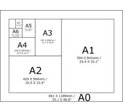 Benza printpapier hobbykarton 120 Gram A4 - Blauw - 100 stuks