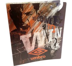 Umbro We come to Win- Polypropyleen Ringband met 4 Ringen Inclusief interieur 