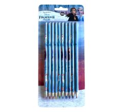 Disney kleurpotloden Frozen 24,5 cm hout - 10 stuks