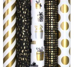 Benza - Gatsby - Extra sterk premium assortiment cadeaupapier - 2 meter x 70 cm - 10 Rollen