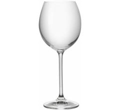 Krosno Set van 6 Veronica rode wijnglazen van 350 ml