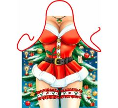 Kerstvrouw - Grappig - Leuk - Schort Keukenschort