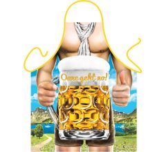 Nog 1tje dan - Grappig Leuk Tirol Tiroler Schort Keukenschort