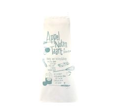 Keukenschort Van Organisch Katoen - Appel Notentaart – 70 X 90 cm