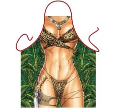 Jungle Jane - Sexy Grappig Leuk Schort Keukenschort
