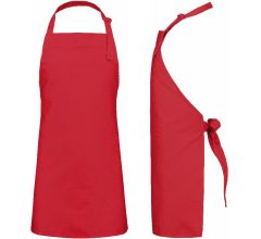 Benza kookschort kinderschort - Rood - 50 x 60 cm