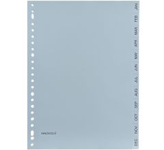 Benza - Tabbladen Maanden 12 Tabs A4 (23 rings)