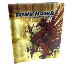 Tony Hawk geel/rood - Polypropyleen Ringband met 4 Ringen Inclusief interieur 