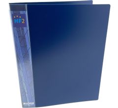 Basic Ringband Donkerblauw - Polypropyleen Ringband met 2 Ringen Inclusief interieur 