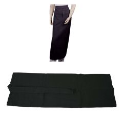 Sloof XXL - Kokssloof - jamie - 100% Katoen - 100 x 100 cm - Zwart