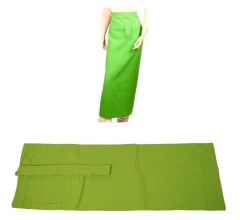 Sloof XXL - Kokssloof - jamie - 100% Katoen - 100 x 100 cm - Lime Groen