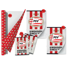 PSV - Back to School Schoolpakket - Kaftpapier Voor Schoolboeken En Schriften