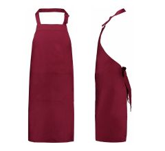 Benza Kookschort Keukenschort - Bordeaux - 75 x 85 cm