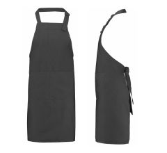Benza Kookschort Keukenschort - Donkergrijs - 75 x 85 cm
