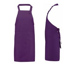 Benza Kookschort Keukenschort - Paars - 75 x 85 cm