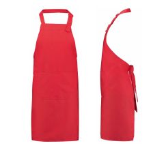 Benza Kookschort Keukenschort - Rood - 75 x 85 cm