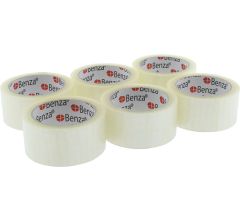 36 Rollen - Extra Sterke Transparante Verpakkingstape - Breed Plakband 48 mm x 66 mtr