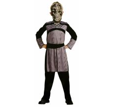 Zombie Koning kostuum Voor Kinderen - Masker, Top, Broek, Riem -  10 - 12 Jaar - 146 CM